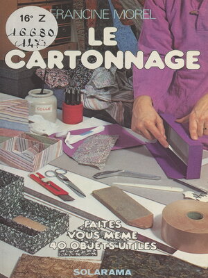 cover image of Le cartonnage